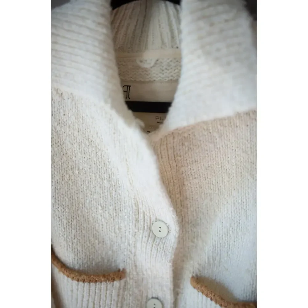 Anthropologie The Jesse Dog Icon Cardigan Sweater Pilcro Golden Retriever XXS - Picture 3 of 4